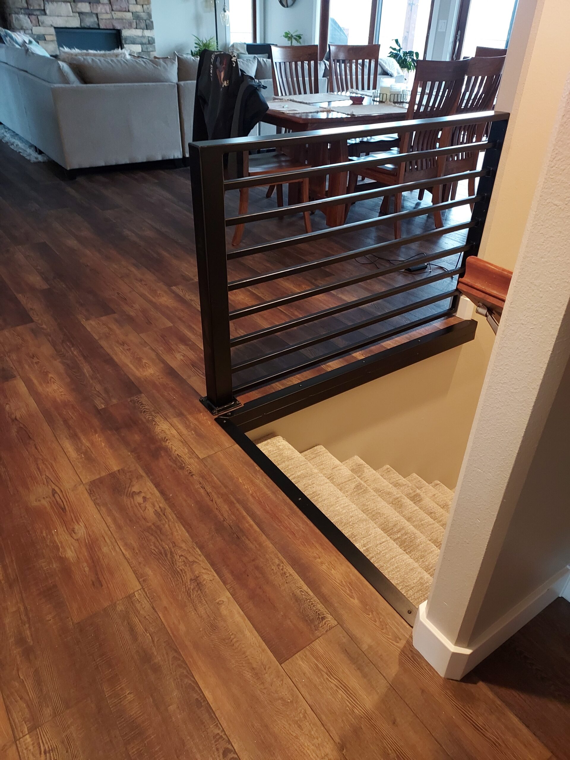 Powder coated Guard rail