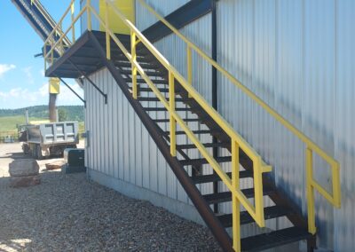 stairs and railing in Spearfish